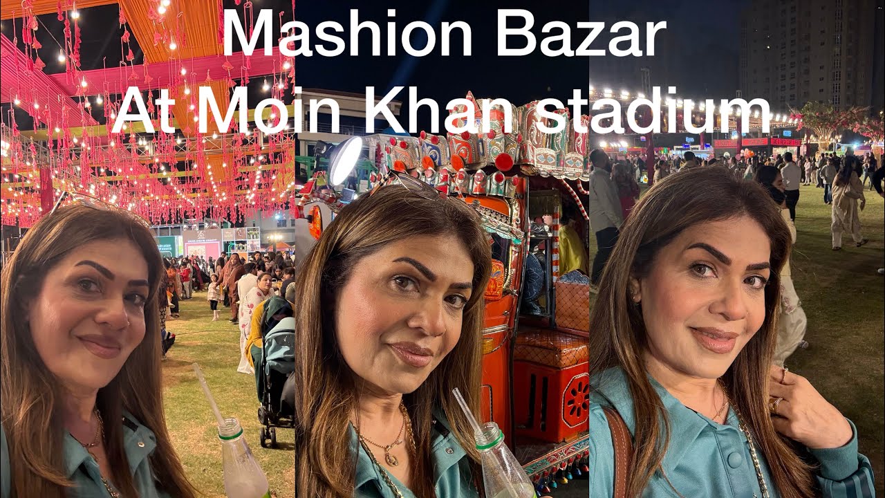 Findout How was The Mashion Bazar  At Moin Khan Stadium.
