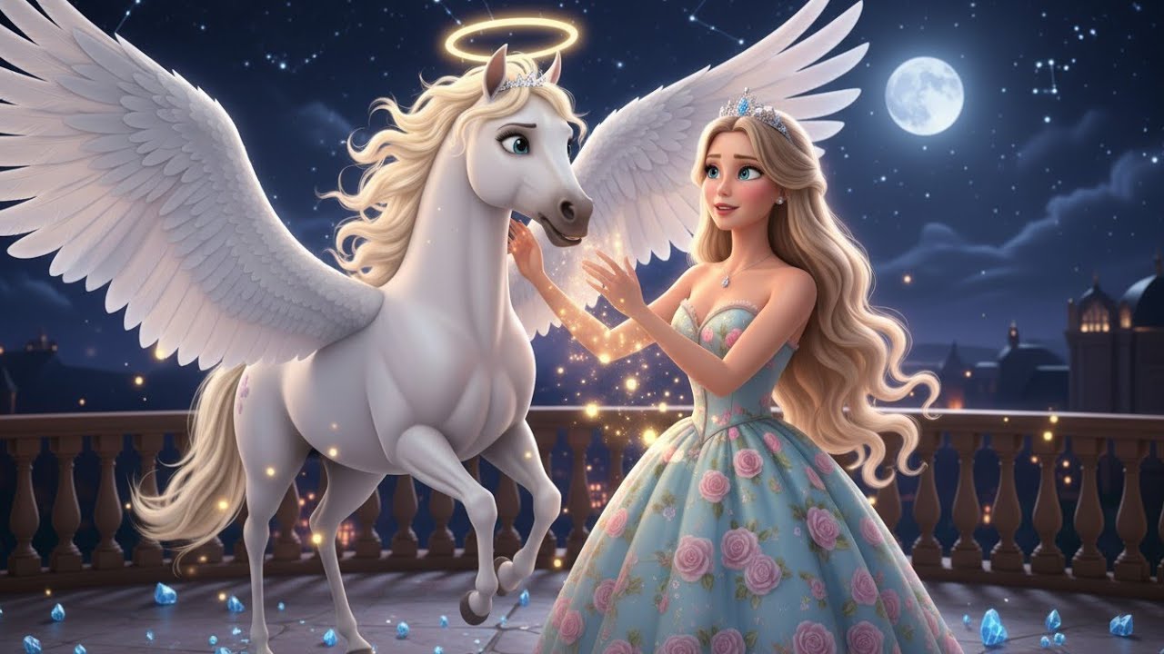 Princess Rumi Princess Rumi Aur Magical Pegasus | Urdu Fairytale Story | Disney Pixar ...