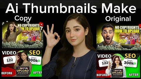 How to Make Ai Professional thumbnails | Easy Ai Thumbnails make | Professional Thumbnails 