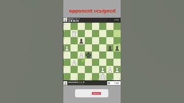 Opponent resigned !! chess match highlight / 07 Dec 2023       #short  #chess  #chessgame  #chesscom