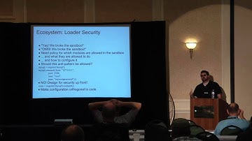 2011 SouthEast LinuxFest - Nathaniel McCallum - Secure Flexible Javascript Ecosystem