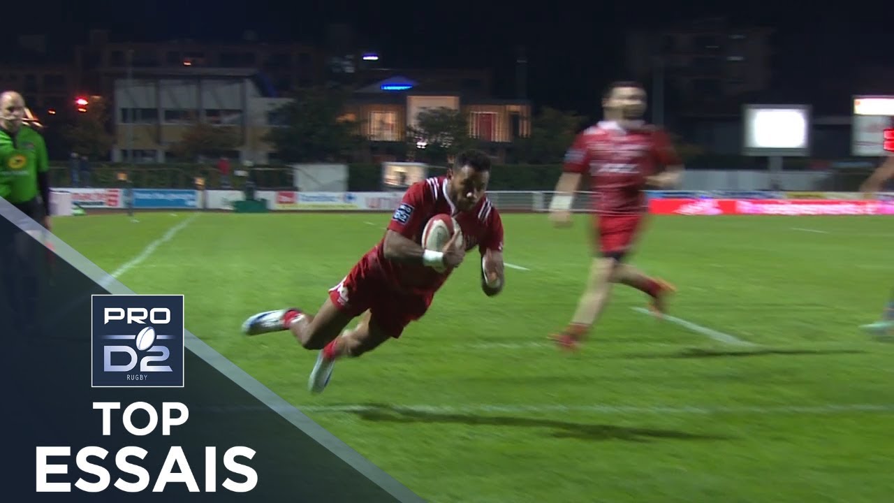 TOP Essais de la J28 – PRO D2 – Saison 2017-2018