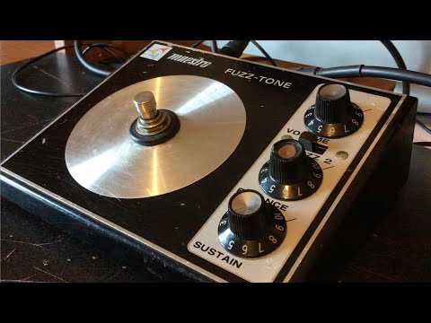Maestro FZ-1S Fuzztone Demo (early 70s Fuzz!) - YouTube