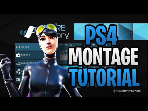 How To Make A Montage On PS4 (SHAREfactory Tutorial)