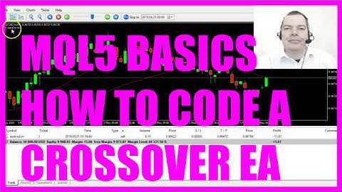 LEARN MQL5 TUTORIAL BASICS - 20 HOW TO CODE A SIMPLE CROSSOVER EXPERT ADVISOR