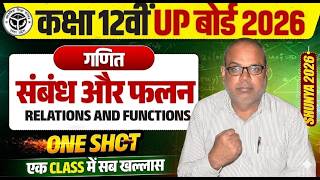 संबंध और फलन(Relations & Function) ll class 2
