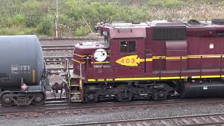 DMIR Duo Switching in Proctor Yard; &quot;The Missabe Miracle&quot; 9/25/21