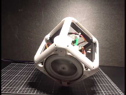 【Reaction Wheel】自作の姿勢制御モジュール 点倒立【電子工作】
