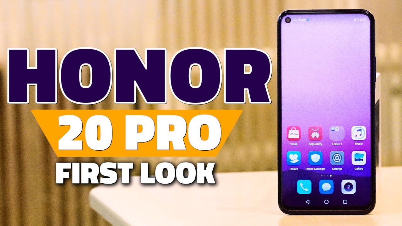 Honor 20 Pro First Look - Design, Cameras, and Full Specifications