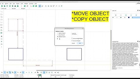 How To Move or Copy an Object  With Specific Distance