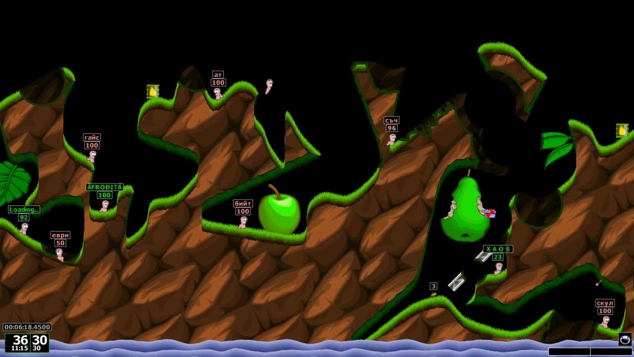 Worms Armageddon - lNNNxPavelB vs MIGHTY`taner (no ropes for me)