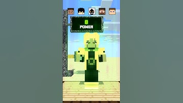 Help Steve Choose and Power Up #minecraft #shorts