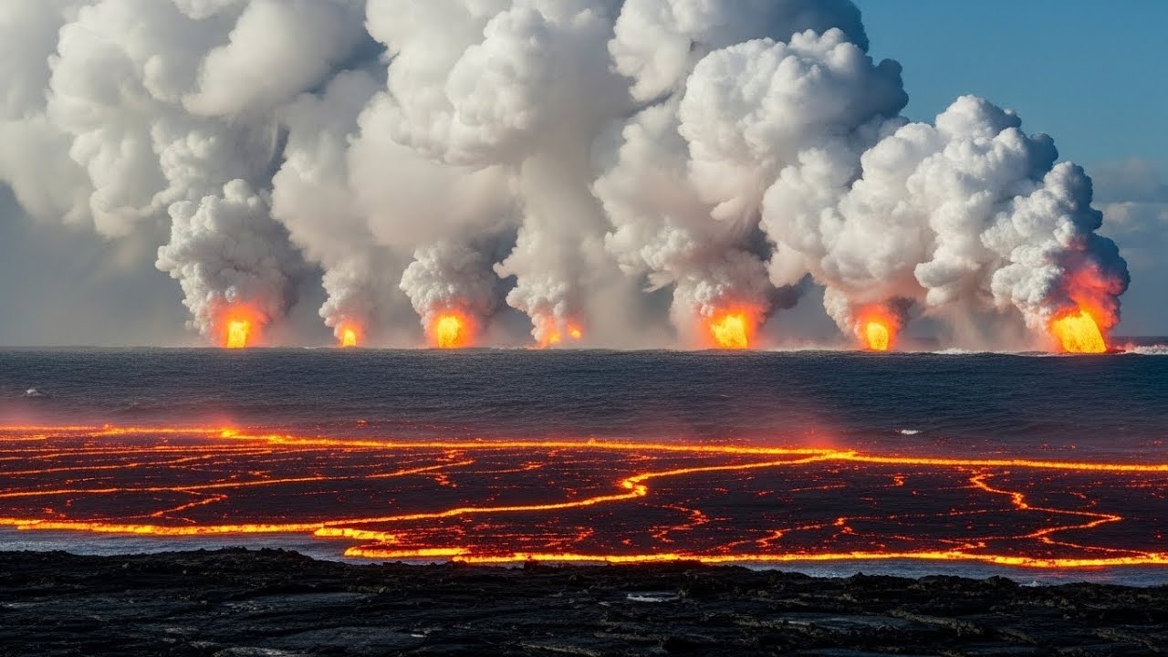 The Ocean Is Boiling… Lava Just Arrived