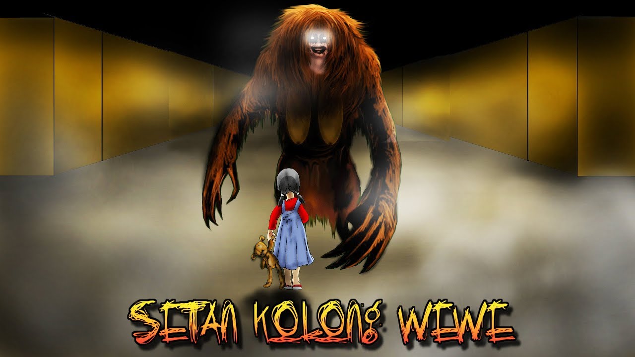 Kartun Hantu Lucu  Episode 74 Setan  Kolong Wewe YouTube