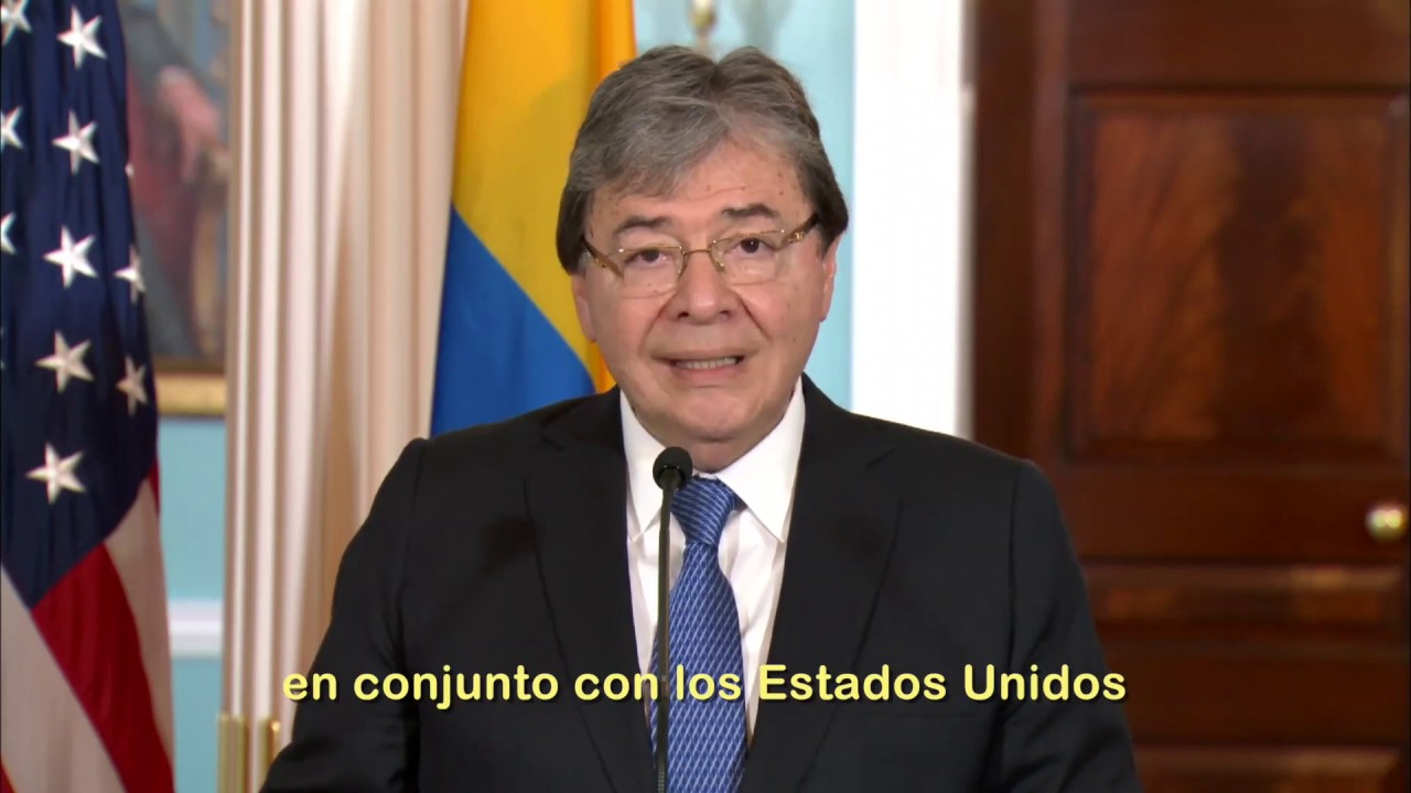 defensa y justicia Declaración del Canciller Holmes Trujillo y el Secretario Mike Pompeo – subtitulado