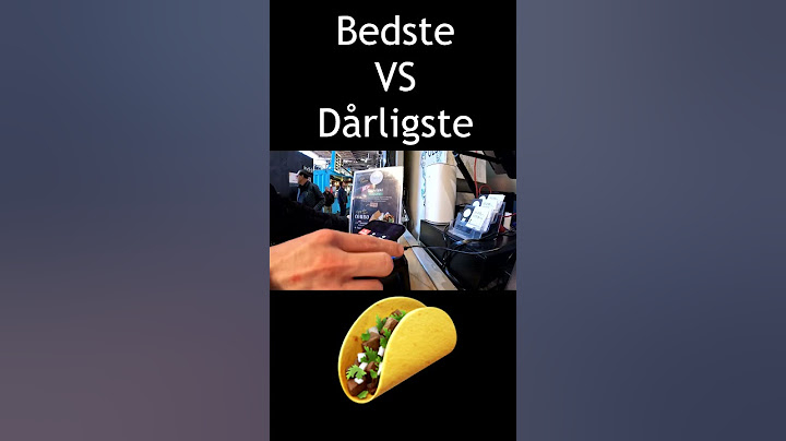 Dårligste VS Bedste Streetfood pt. 8🌮