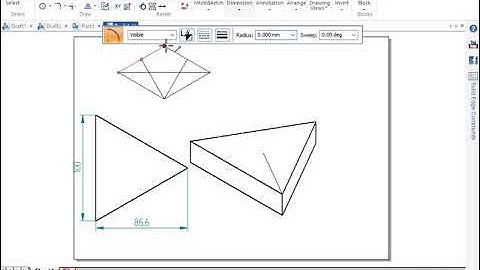 VTU ISOMETRIC VIEW FOR CONE ON TRIANGULAR PRISM