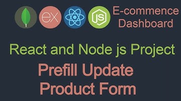 React and node JS project #28 Prefill update form