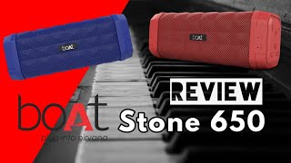 ⛵ Boat Stone 650 Bluetooth speaker&#39;s | boat stone 650 review ||  wireless 🔊 soundbar under Rs 1500/-