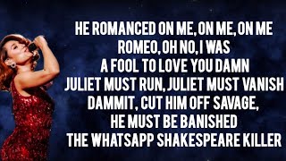 The WhatsApp Shakespeare - Raye (Lyrics)