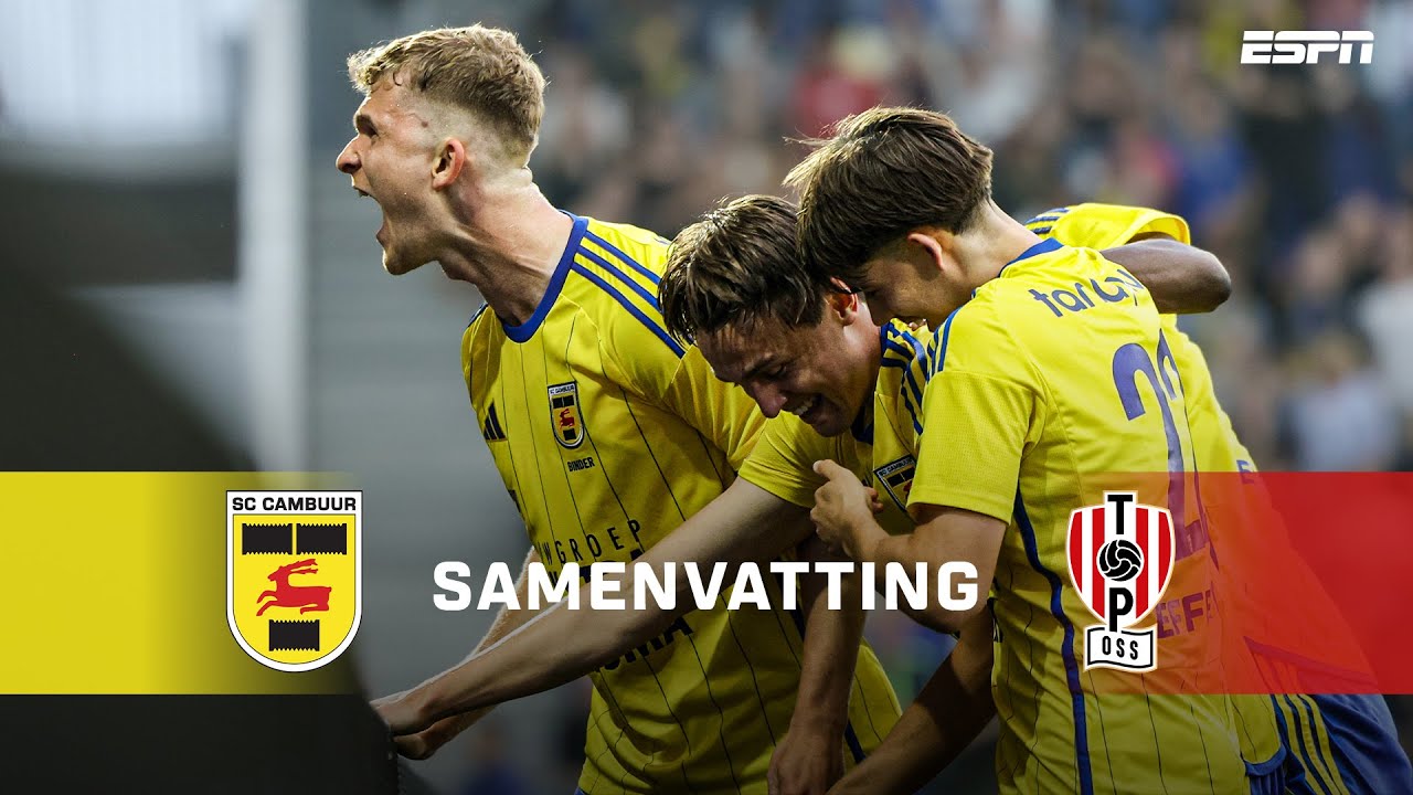 💃 TIKI-TAKA in LEEUWARDEN zorgt voor HEERLIJKE GOAL! 🤤 | Samenvatting SC Cambuur - TOP Oss