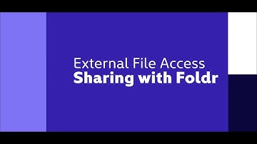 Share Files Securely with Foldr | Safe External Access Made Simple