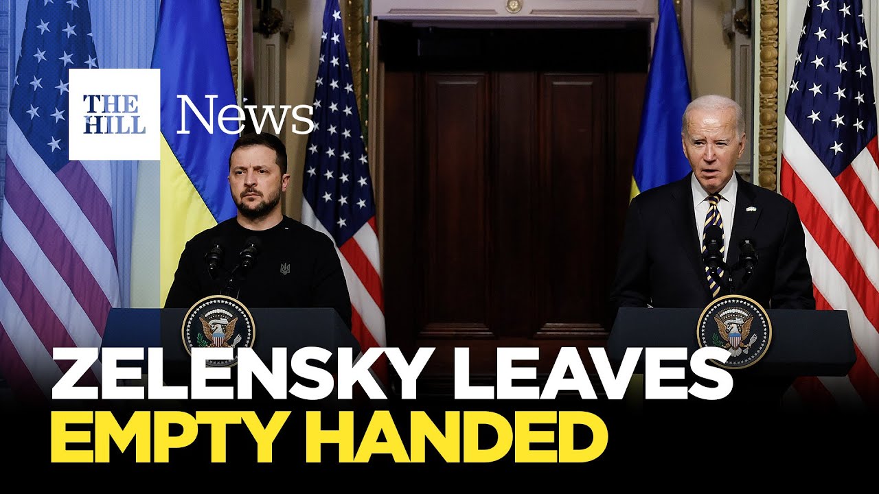 Zelensky Left D.C. Empty Handed; Breakdown of U.S Aid Sent So Far