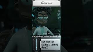 Rick Duels Afro Rick [PART 3] Anakin Vs Master Chief In YuGiOh Halo vs Star Wars shorts