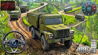 Us Offroad Army Truck Driving 3D - Army Truck Driving Cargo Games 2026 - Andriod Gameplay  screenshot 3