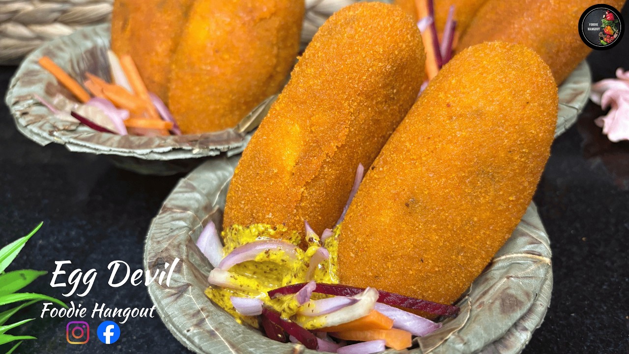 Egg Devil Recipe | Dimer Devil Recipe | Egg Recipe | Egg Bonda Recipe | Dimer Chop Recipe | Egg Chop