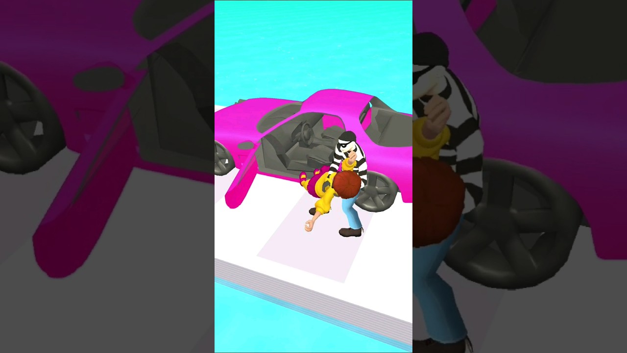 Girl Run 3D #7 - Catch the Thief 