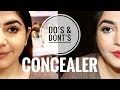 CONCEALER DO'S & DONT'S | Choosing The Correct Shade | GLOSSIPS