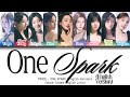 TWICE ONE SPARK English Version Color Coded English Lyrics mp3