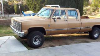 My Chevy K30 with a Cummins 6bt