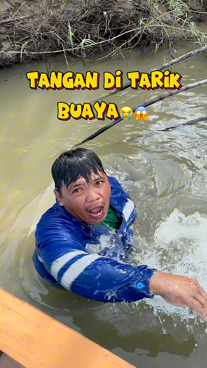 Menegangkan..!!!😱 Tangan Di Tarik BUAYA!!!?😱😭 #mancing #fishing #buaya #predator #sidat #babon