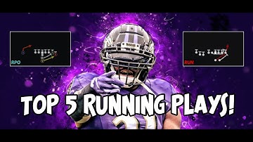 Top 5 Run Plays In Madden 22! STRETCH ALERT LOOKIE!