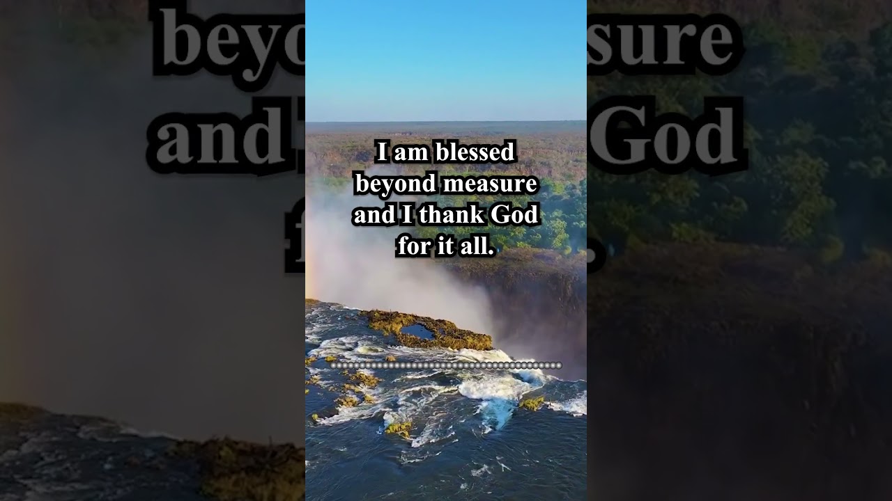 Thank God Affirmations | Morning Meditation for Gratitude | Morning Gratitude Affirmations