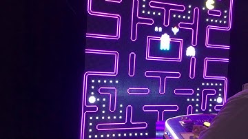 Pacman and Space Invaders at Dave and Busters Arizona