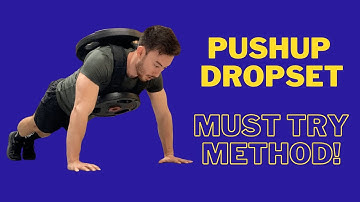 The Best Weighted Push up Drop Sets (MUST TRY!)