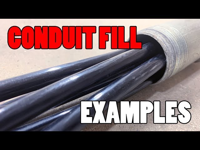 Conduit Fill Examples For The Modern