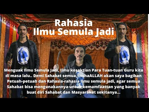 Video: Ilmu Apa Yang Disebut Semula Jadi