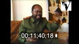 1985, Samora Machel Documentary and Interview, Mozambique, president, Marxism-Leninism