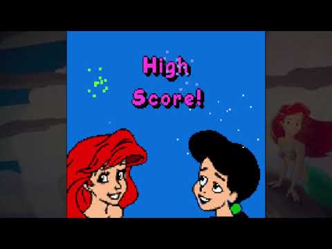 Disney's The Little Mermaid II: Pinball Frenzy - Game Over (GBC)