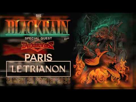 BlackRain en concert à Paris Samedi 28 Février au Trianon