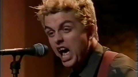 Green Day - Basket Case (Live on David Letterman - June 1994)