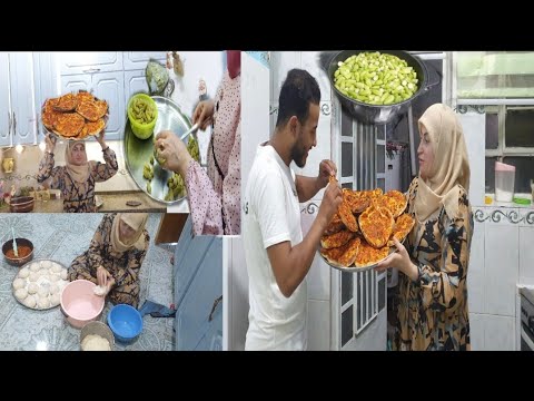 واخيرا كللللوش 💃فرزت باميه اني وزيد نخبز راح يجينه نونو بنوته شوفو شراح ...
