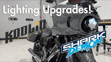Shark Demon Headlight & Ultra Small Turn Signals!
