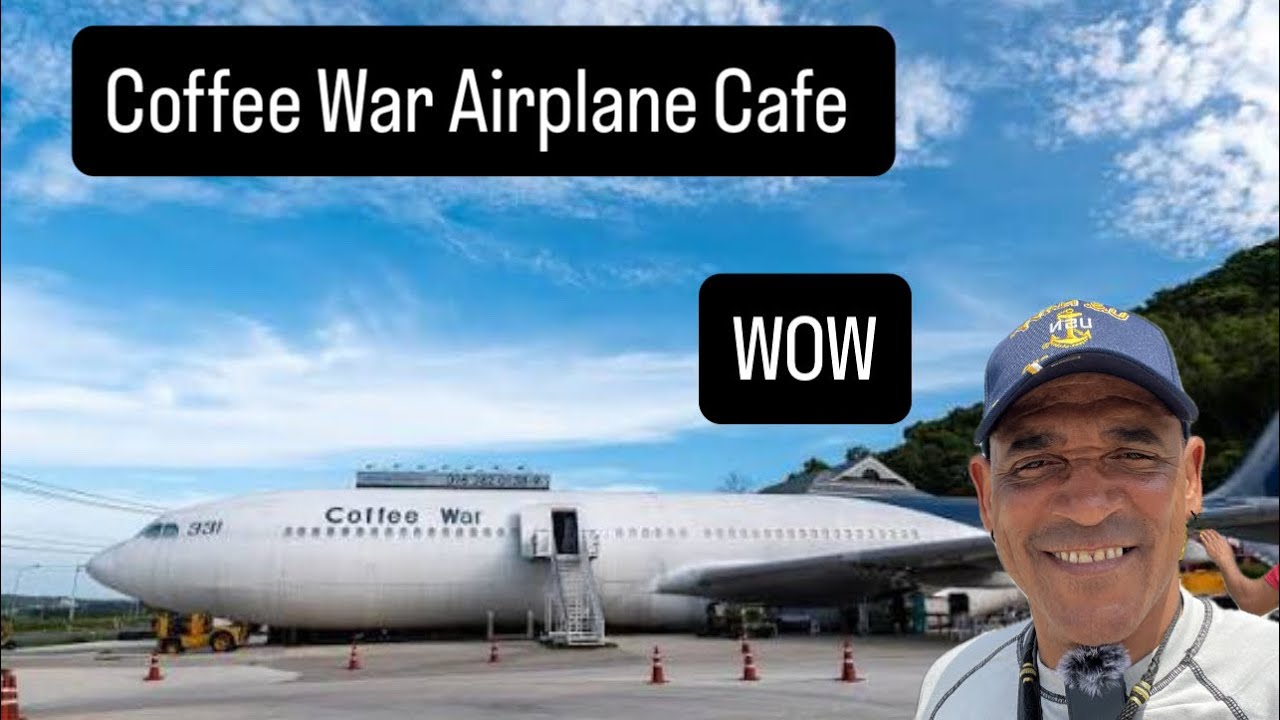 COFFEE WAR AIRPLANE CAFE THAILAND 