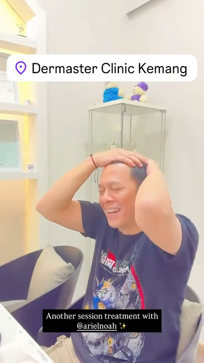 Perawatan dulu biar makin cakep 😅.  #a #ariel #noah