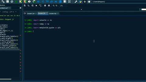 Visualisation Of Basic Graphs Using Python.